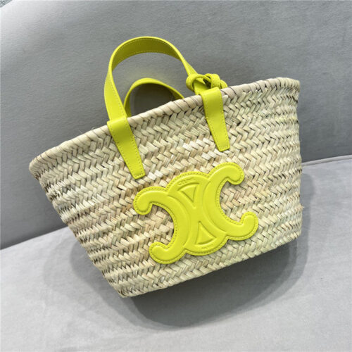 High Quality Luxury Celine Panier Triomphe Bag Medium – Style 24876 product detail