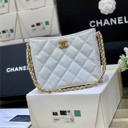 High Quality Luxury Chanel Hobo Bag With Chain – Style 47798 alternate view
