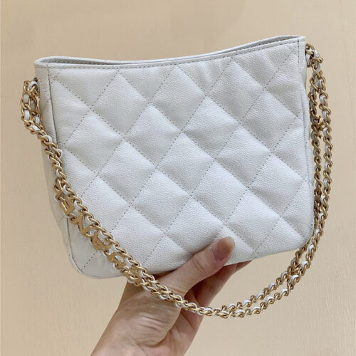 High Quality Luxury Chanel Hobo Bag With Chain – Style 47798 product detail