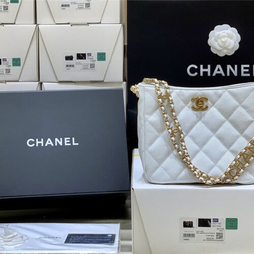 High Quality Luxury Chanel Hobo Bag With Chain – Style 47798