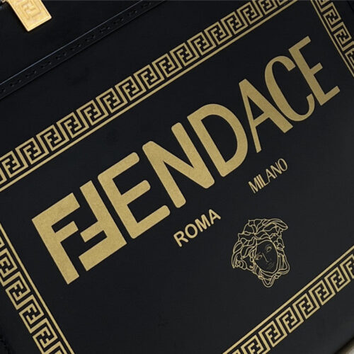 High Quality Luxury Fendi X Versace Tote Bag Shopping Bag product detail