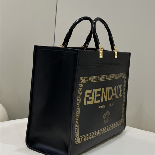 High Quality Luxury Fendi X Versace Tote Bag Shopping Bag product detail