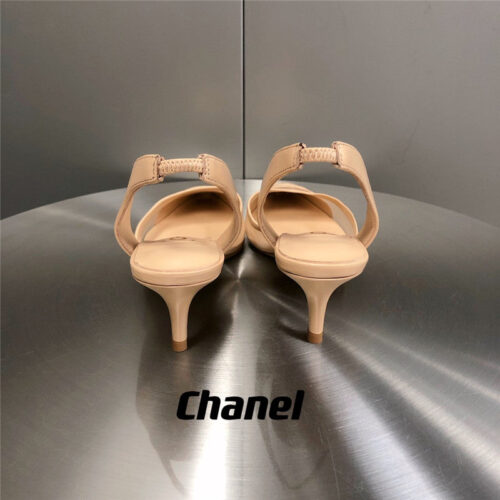 High Quality Luxury Chanel Mesh Pointed Toe Cat Heels – Style 45766 product detail