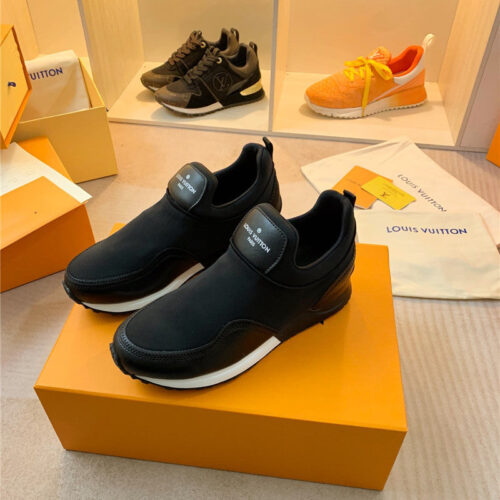 High Quality Luxury Louis Vuitton Run Away Sneakers – Style 41347
