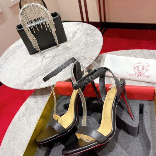 High Quality Luxury Christian Louboutin Strappy Sandals – Style 28628 product detail