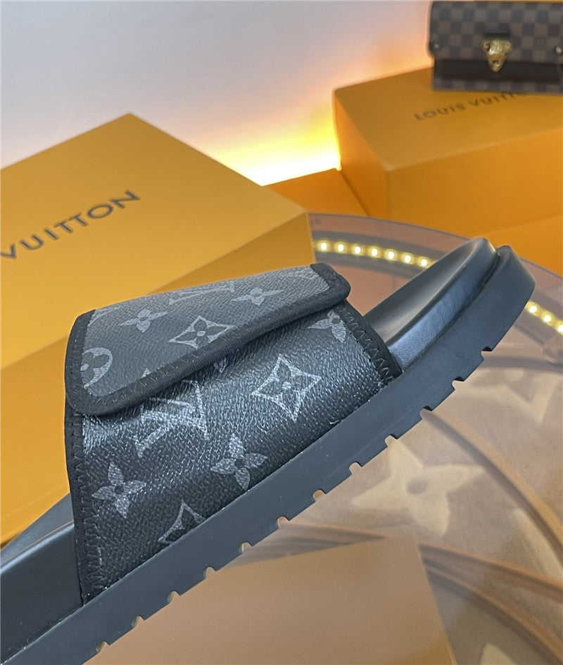 High Quality Luxury Louis Vuitton Platform Slippers – Style 11747 product detail