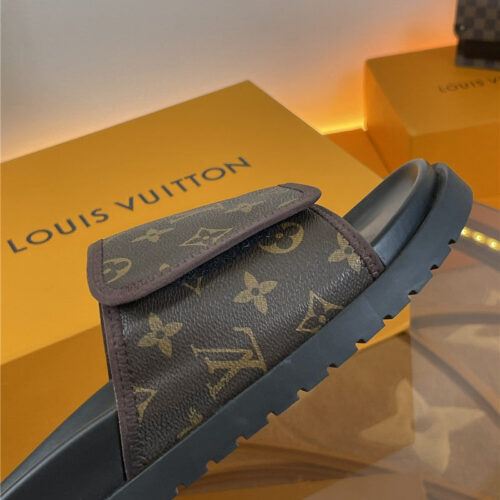 High Quality Luxury Louis Vuitton Platform Slippers – Style 34339 product detail