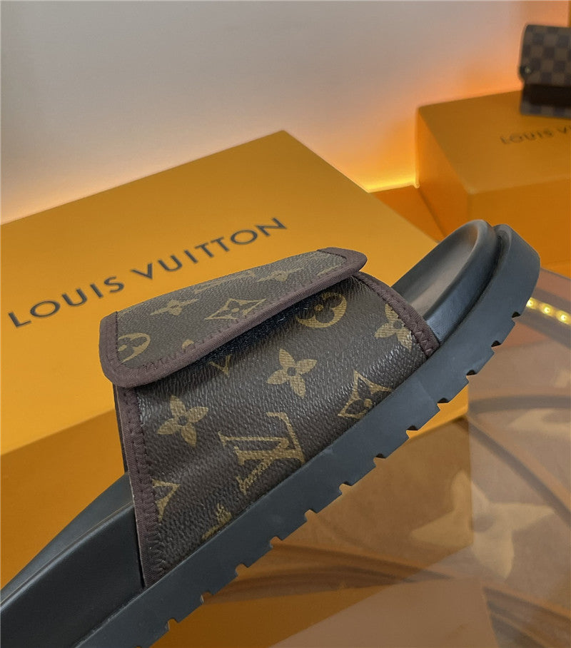 High Quality Luxury Louis Vuitton Platform Slippers – Style 34339 product detail