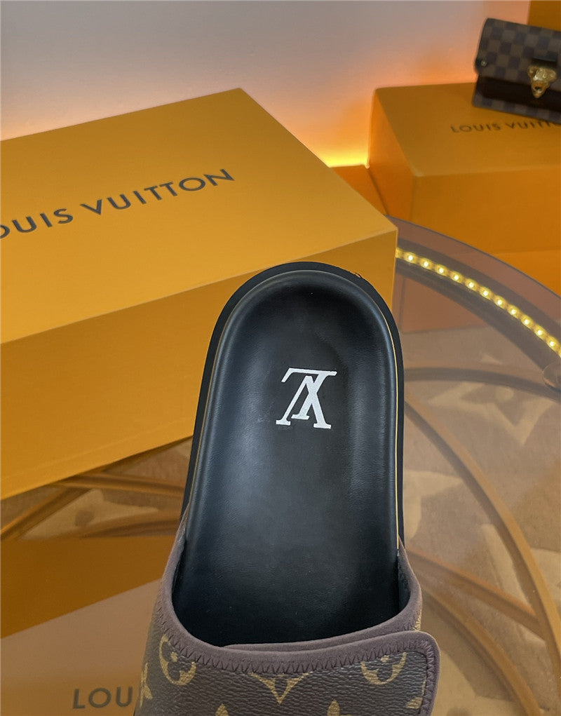 High Quality Luxury Louis Vuitton Platform Slippers – Style 34339 product detail