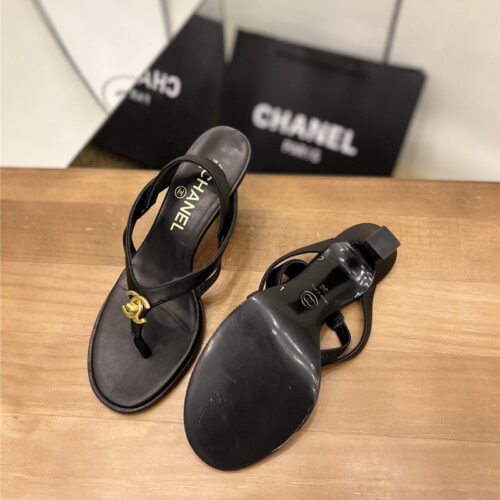 High Quality Luxury Chanel Vintage Buckle Sandals – Style 30150 product detail