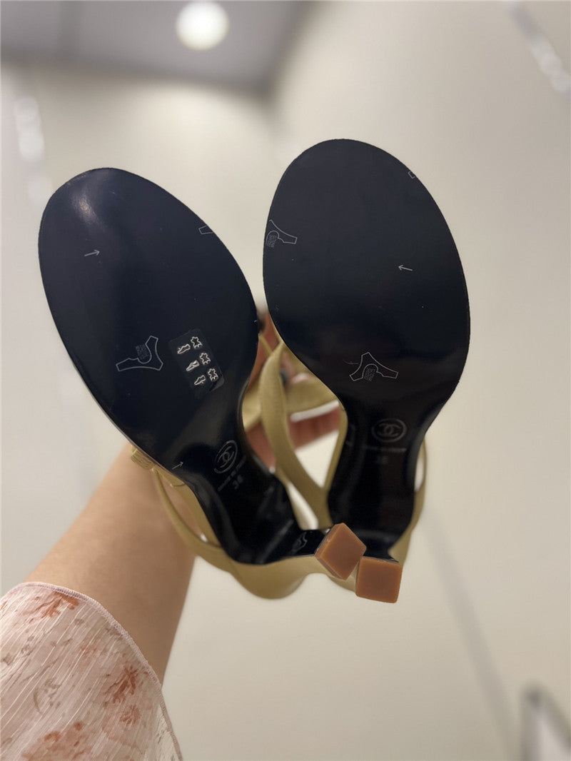 High Quality Luxury Chanel Vintage Buckle Sandals product detail