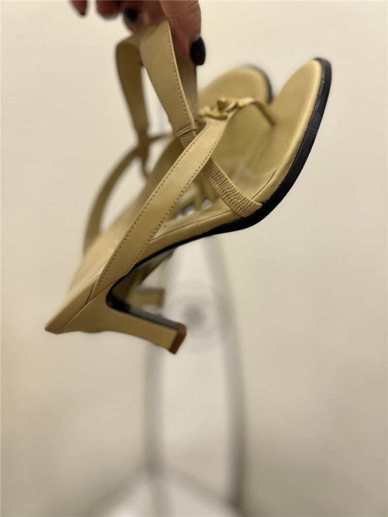 High Quality Luxury Chanel Vintage Buckle Sandals product detail