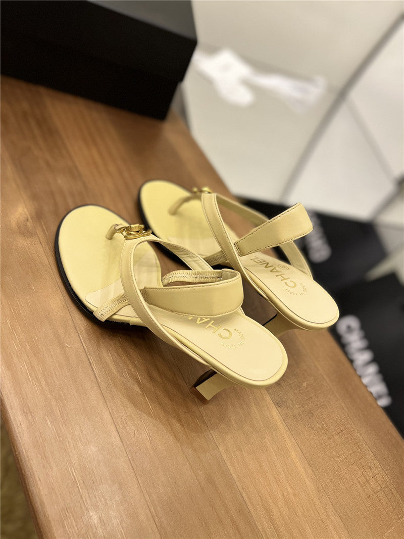 High Quality Luxury Chanel Vintage Buckle Sandals product detail