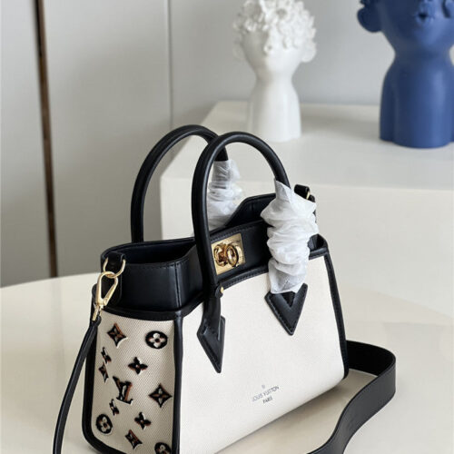 High Quality Luxury Louis Vuitton On My Side Bag Small alternate view