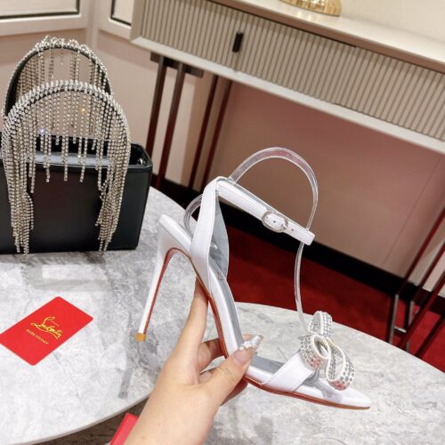 High Quality Luxury Christian Louboutin Strappy Bow Sandals product detail