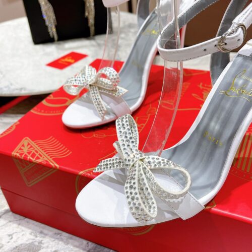 High Quality Luxury Christian Louboutin Strappy Bow Sandals product detail