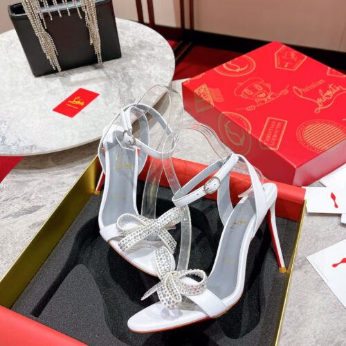 High Quality Luxury Christian Louboutin Strappy Bow Sandals product detail