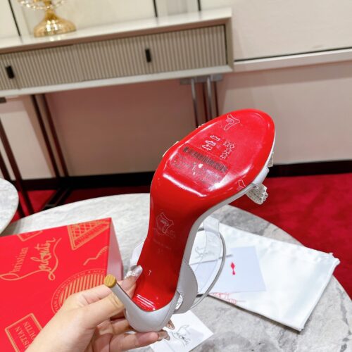 High Quality Luxury Christian Louboutin Strappy Bow Sandals product detail