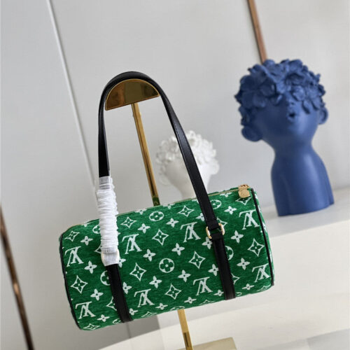 High Quality Luxury Louis Vuitton Papillon Bag Green alternate view
