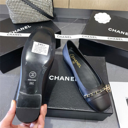 High Quality Luxury Chanel Flat Shoes – Style 22310 product detail