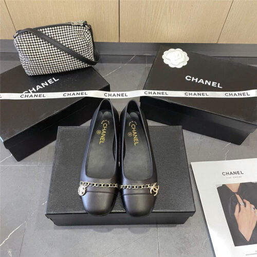 High Quality Luxury Chanel Flat Shoes – Style 22310 alternate view