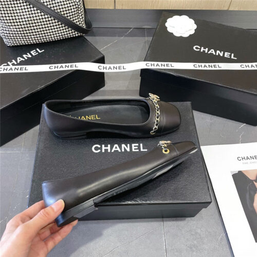 High Quality Luxury Chanel Flat Shoes – Style 22310 product detail