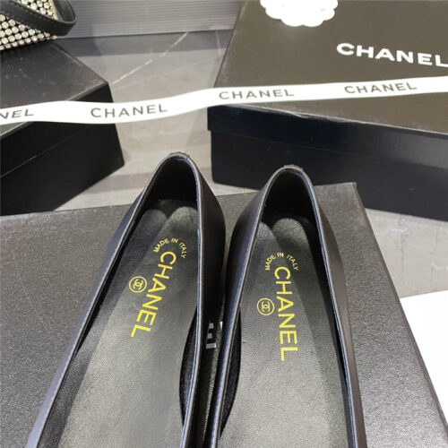 High Quality Luxury Chanel Flat Shoes – Style 22310 product detail