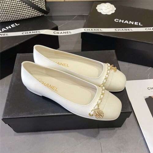 High Quality Luxury Chanel Flat Shoes – Style 91238