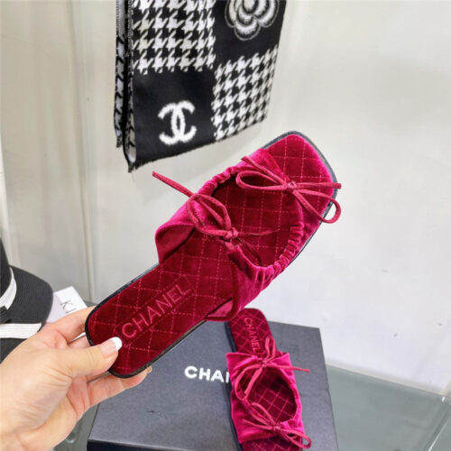 High Quality Luxury Chanel Flat Slippers product detail