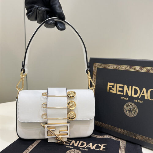 High Quality Luxury Fendi X Versace Baguette Hobo Bag – Style 32760