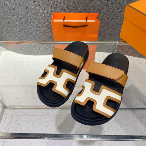 High Quality Luxury Hermes Chypre Sandals Women – Style 50211 product detail