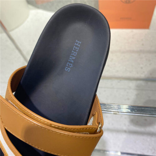 High Quality Luxury Hermes Chypre Sandals Women – Style 50211 product detail