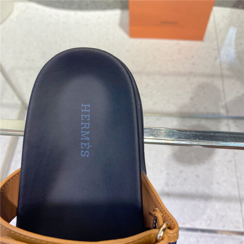 High Quality Luxury Hermes Chypre Sandals Women – Style 50211 product detail