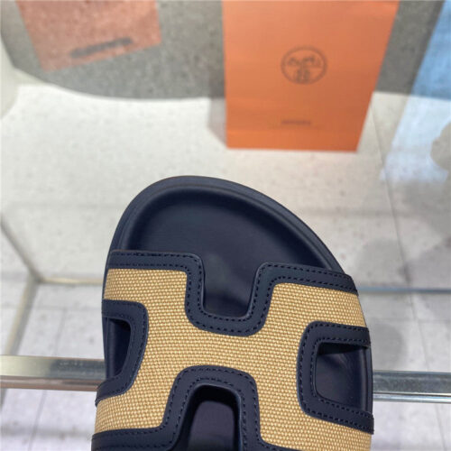 High Quality Luxury Hermes Chypre Sandals Women product detail