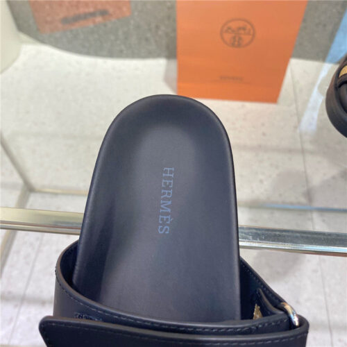 High Quality Luxury Hermes Chypre Sandals Women product detail