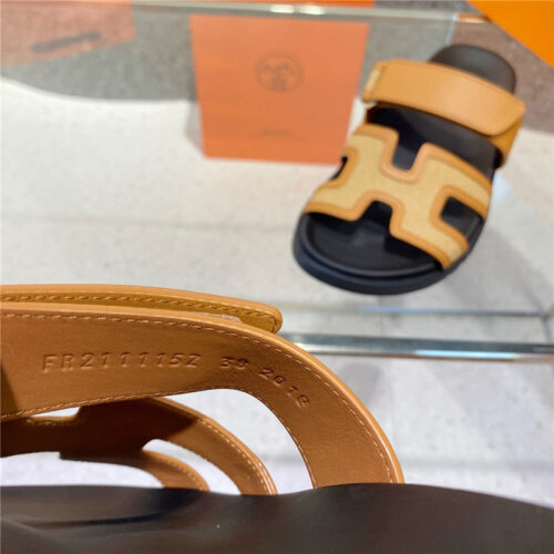 High Quality Luxury Hermes Chypre Sandals Women – Style 48515 product detail