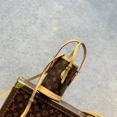 High Quality Luxury Louis Vuitton Nano Bucket Monogram Bag product detail
