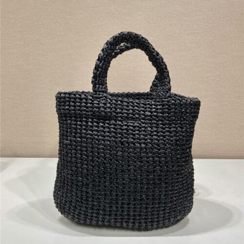 High Quality Luxury Prada Fiber Tote Bag alternate view