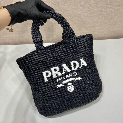 High Quality Luxury Prada Fiber Tote Bag product detail