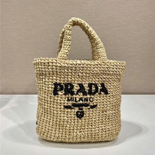 High Quality Luxury Prada Fiber Tote Bag – Style 26849