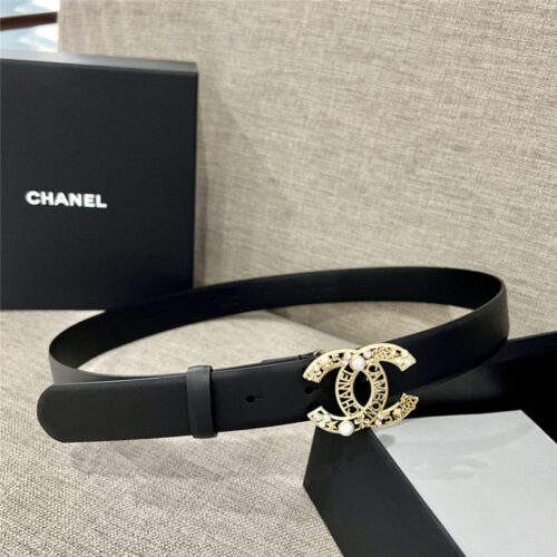 High Quality Luxury Chanel Belt Womens