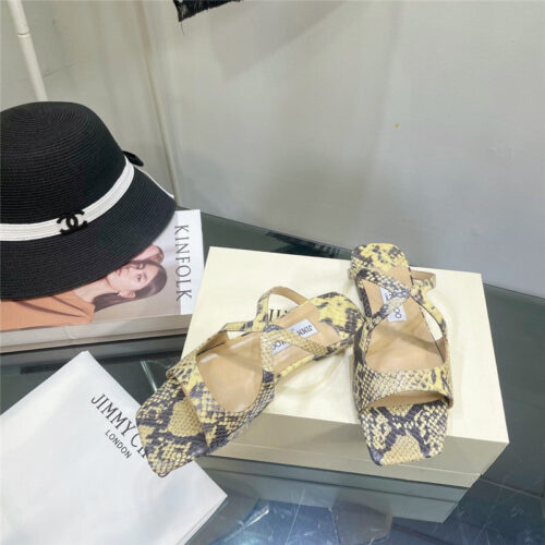 High Quality Luxury Jimmy Choo Pearl Flat Slippers – Style 71767 product detail