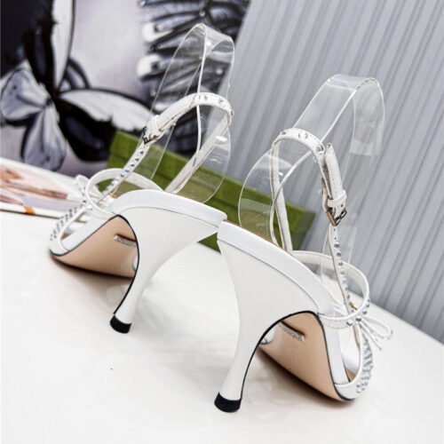 High Quality Luxury Gucci Logo High Heel Sandals – Style 93395 product detail