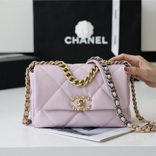 High Quality Luxury Chanel 19 Bag Small – Style 46766 product detail