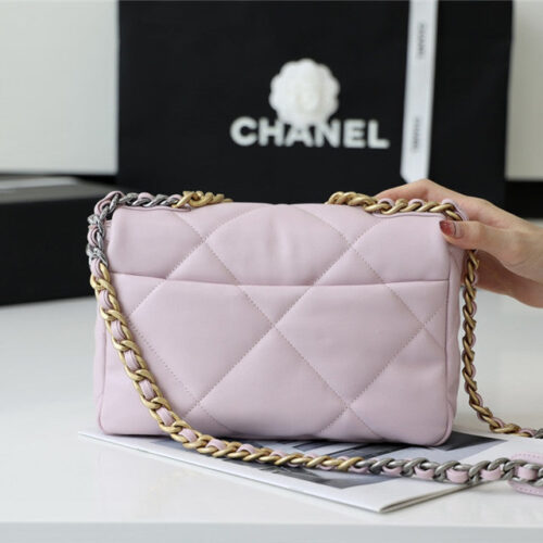 High Quality Luxury Chanel 19 Bag Small – Style 46766 alternate view