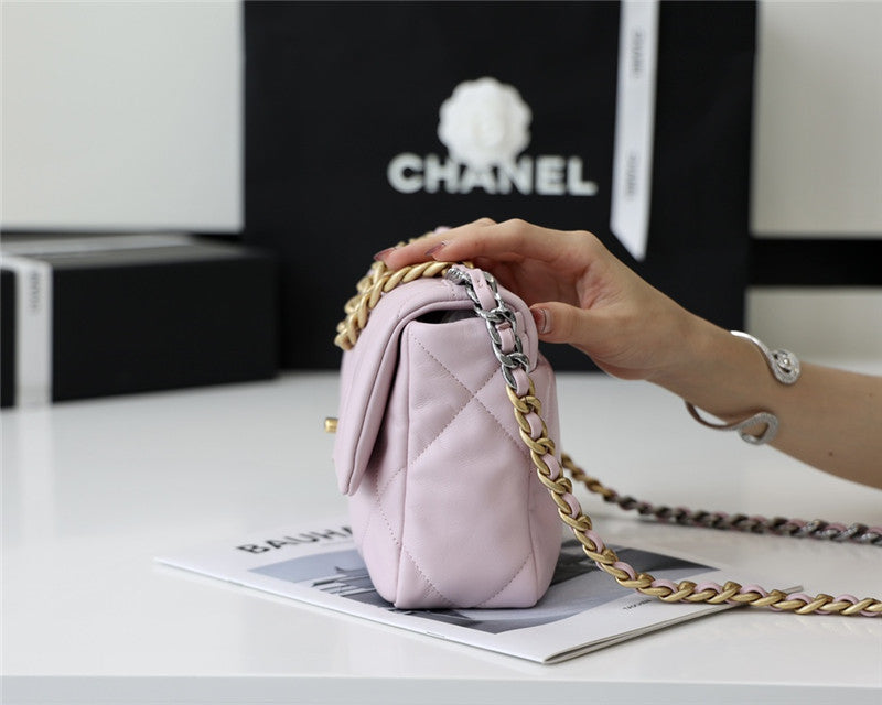High Quality Luxury Chanel 19 Bag Small – Style 46766 product detail