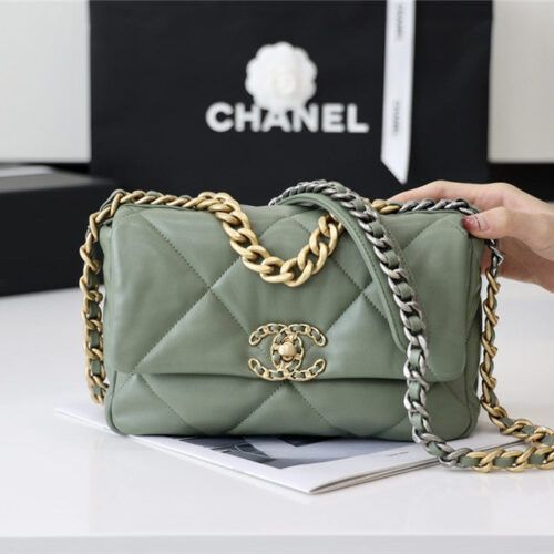 High Quality Luxury Chanel 19 Bag Small – Style 46763 product detail