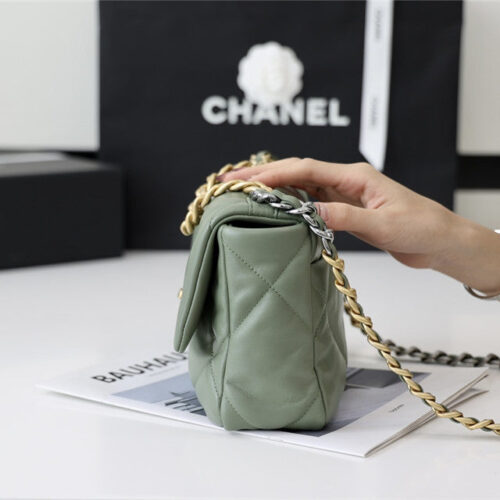 High Quality Luxury Chanel 19 Bag Small – Style 46763 product detail