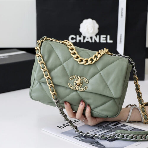 High Quality Luxury Chanel 19 Bag Small – Style 46763 product detail