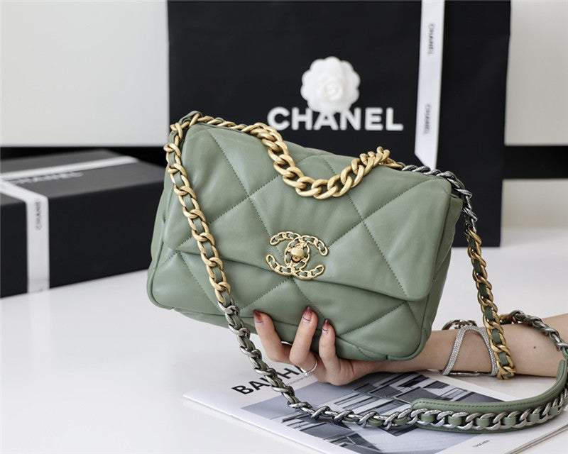 High Quality Luxury Chanel 19 Bag Small – Style 46763 product detail